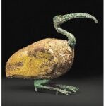 Algunas de las extraordinarias piezas que pueden verse en la muestra en el Museo Egipcio de Barcelona