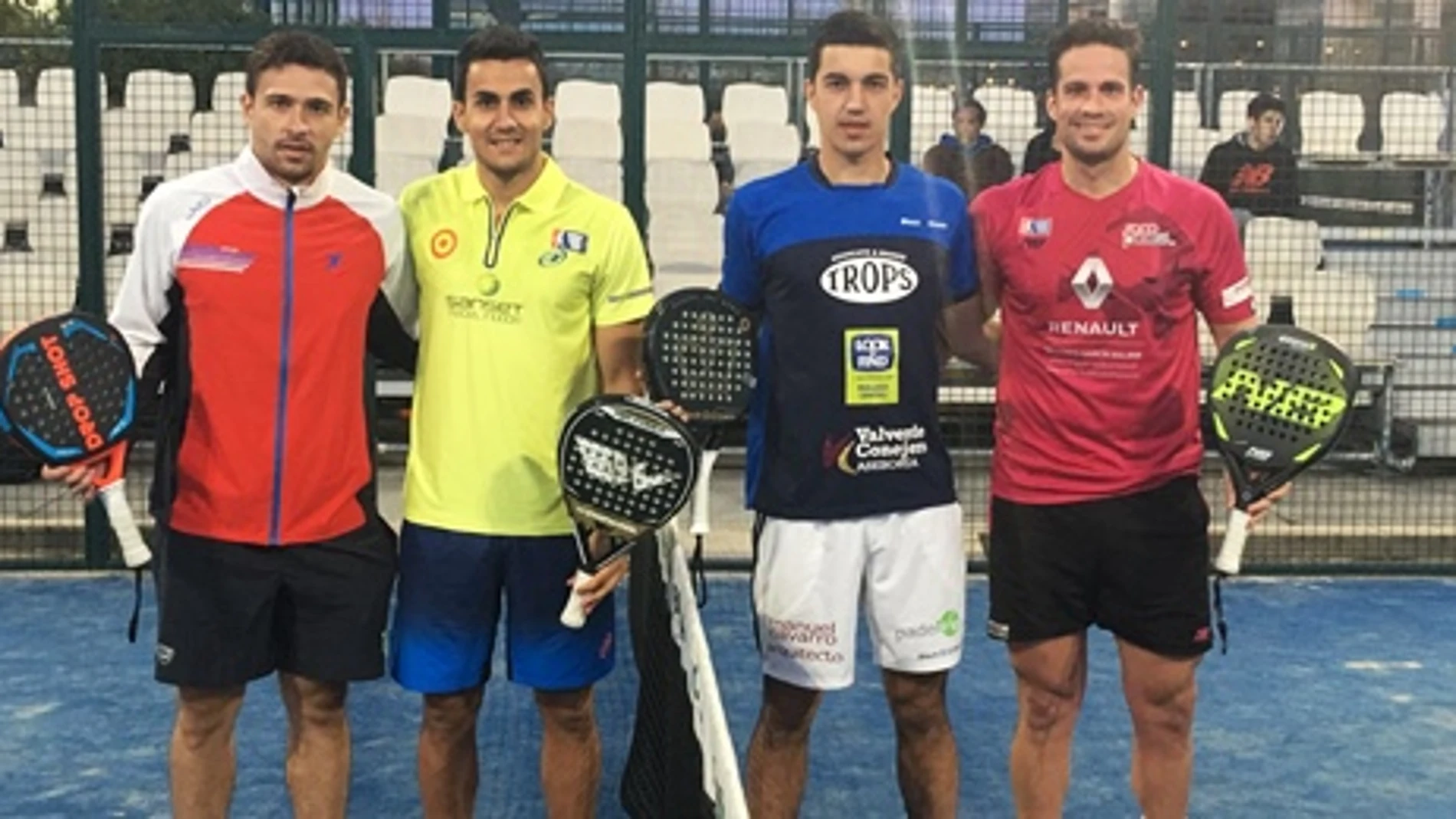 Finalistas torneo PadelVip en Blue Padel Rivas