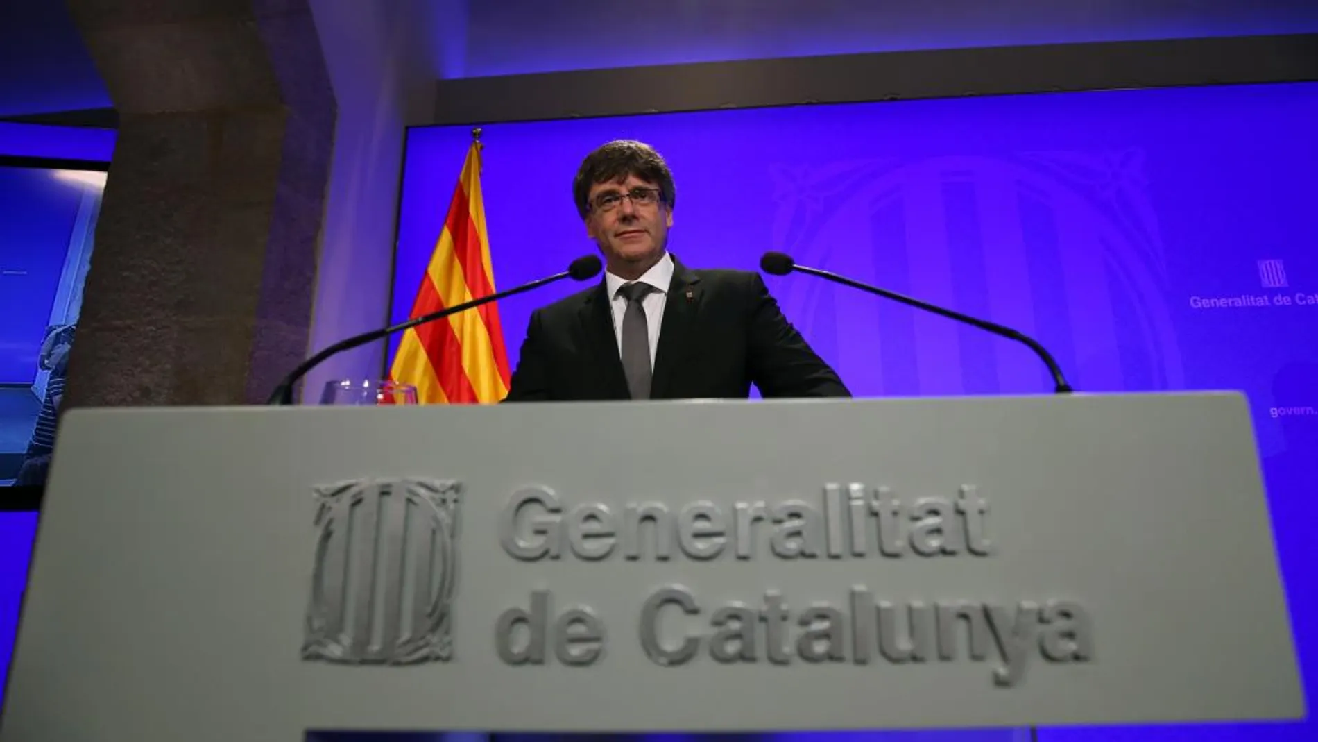 Carles Puigdemont, la semana pasada