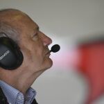El inglés Ron Dennis, propietario de la escudería McLaren.
