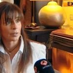 María Victoria Álvarez, la ex de Pujol Jr., durante la entrevista con Antena 3