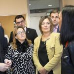 Herrera visita la nueva sede del Consejode la DO Vino de Toro, junto a Milagros Marcos y Mayte Martín, entre otros