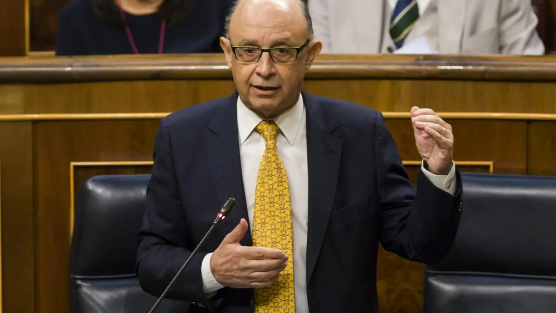 El ministro de Hacienda, Cristóbal Montoro