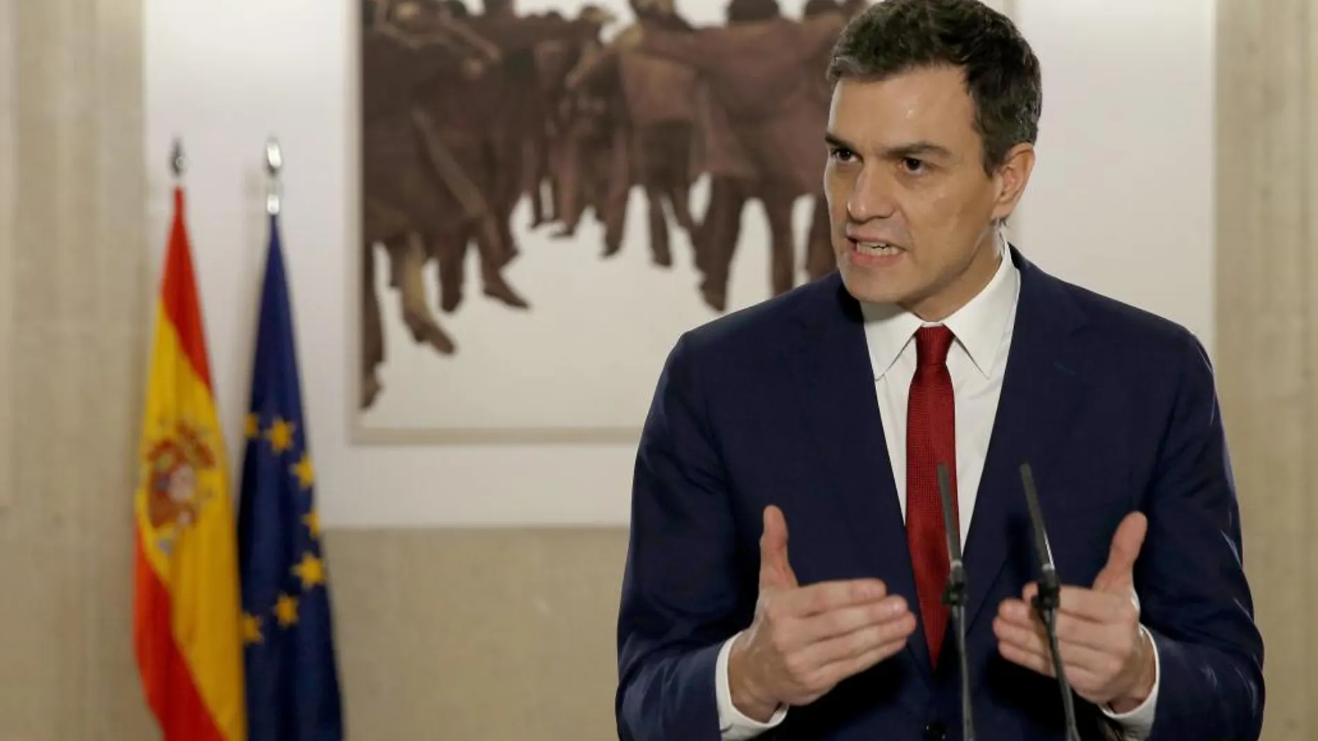 El secretario general del PSOE, Pedro Sánchez.