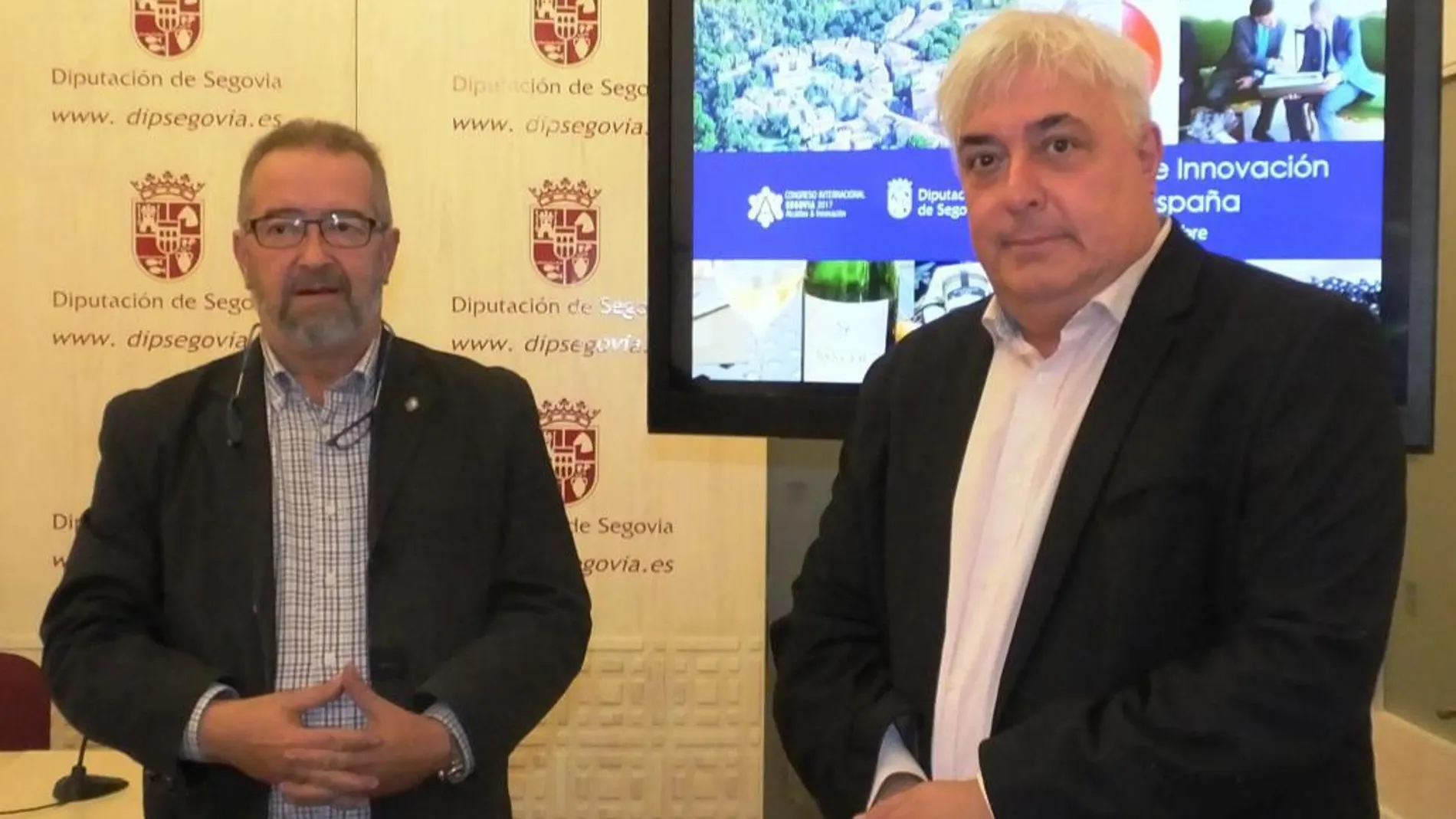 Antonio Sanz y José María San Segundo presentan la Semana de la Innovación