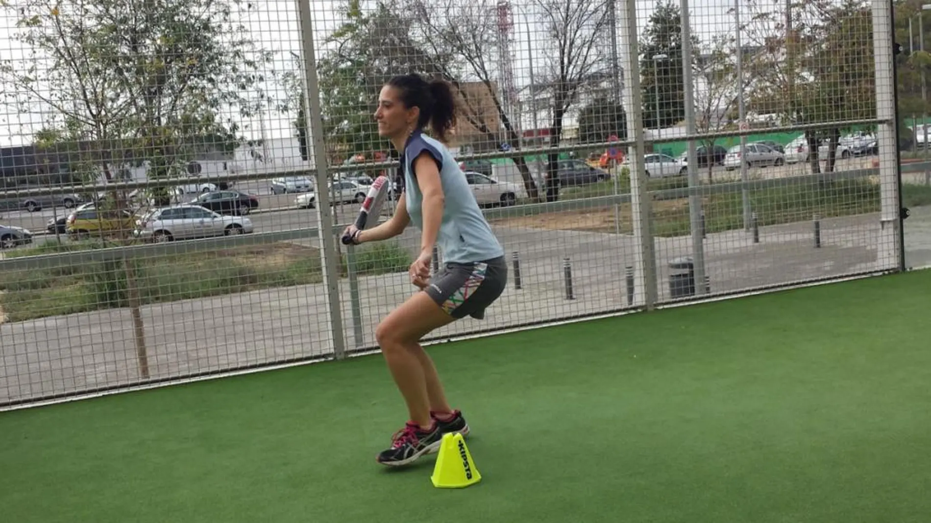 Entrenamiento en pádel