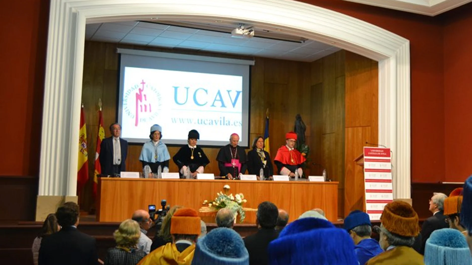 Apertura del curso académico de la Universidad Católica de Ávila