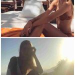 Imagen de Cristina (arriba) y Victoria, subidas a sus cuentas de Instagram.