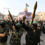 Militantes de Hamas, en una imagen del pasado 20 de julio en Gaza