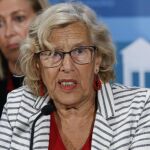 La alcaldesa de Madrid, Manuela Carmena.