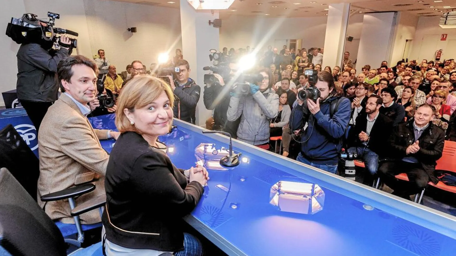 Refundación. La presidenta del PPCV, Isabel Bonig, está decidida a dar un impulso al PP de Valencia.