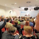 Reunión de la Junta provincial del PP de Valencia celebrada la semana pasada