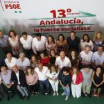 Susana Díaz presidió ayer la primera reunión de la nueva Comisión Ejecutiva Regional del PSOE-A