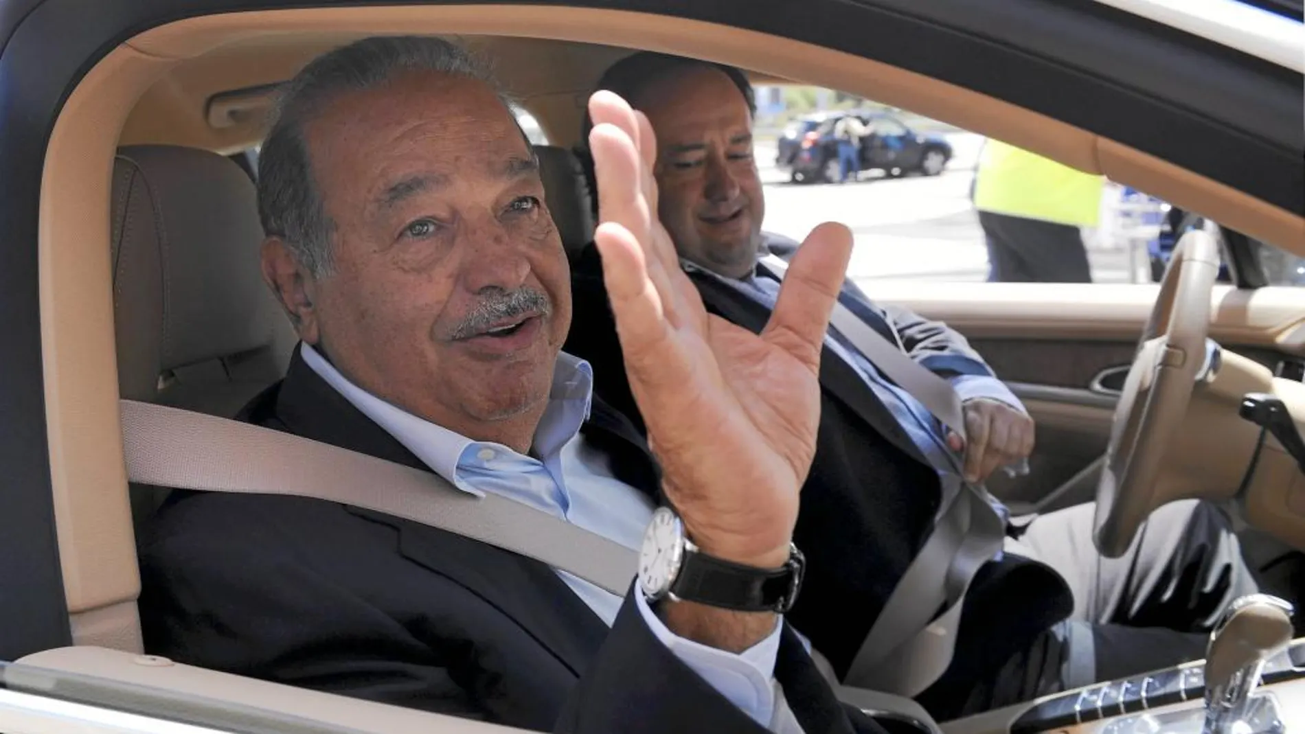 El multimillonario mexicano Carlos Slim es el máximo accionista de la constructora española FCC