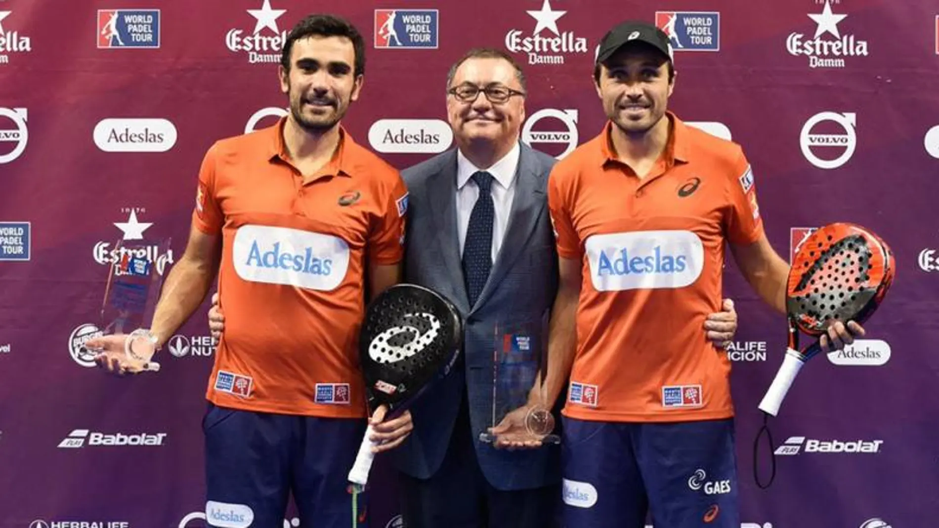 Pablo Lima y Fernando Belasteguín, con el título de Zaragoza