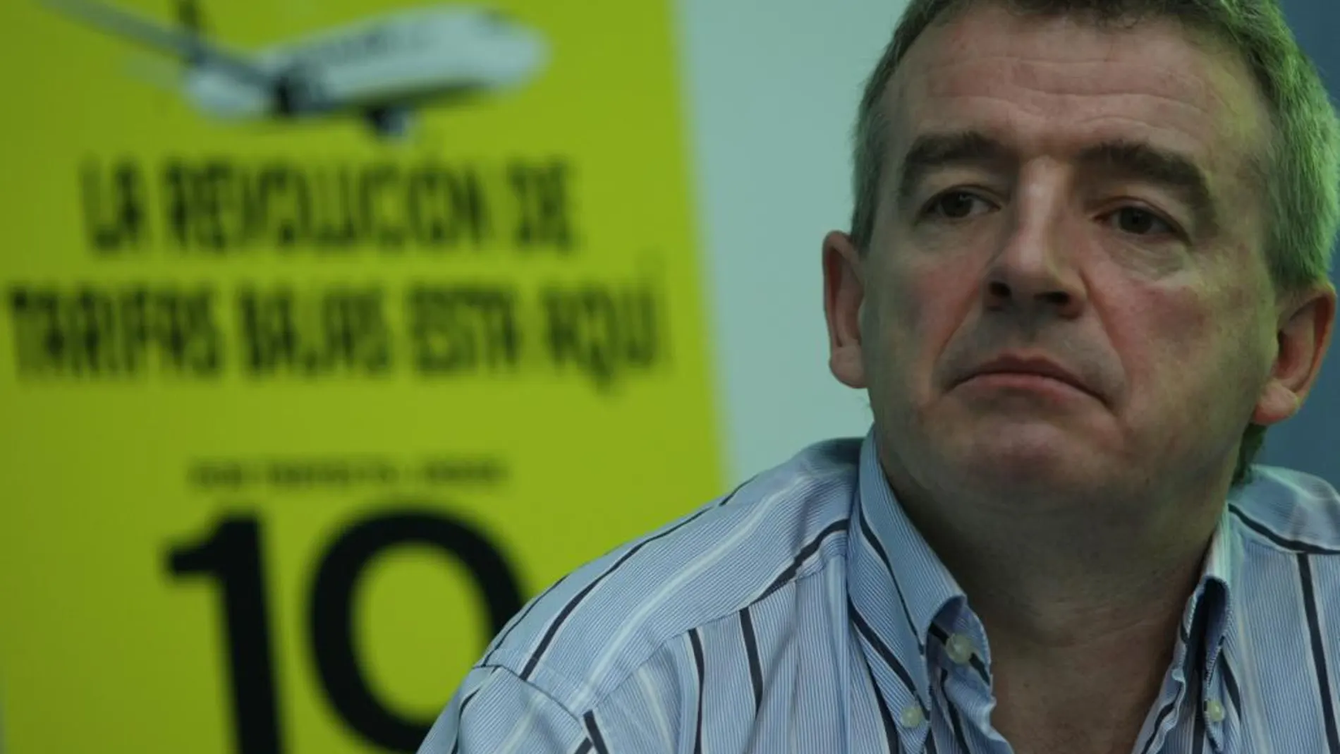 El presidente de la compañía irlandesa Michael O'Leary