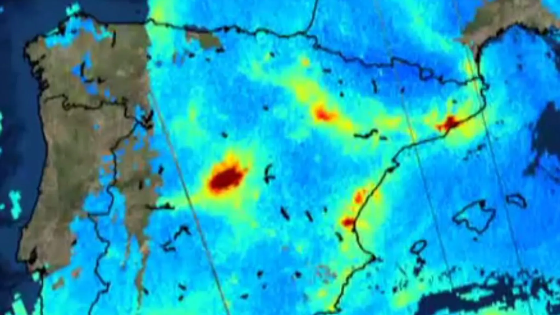 Madrid, es la zona de España que más contaminación presenta