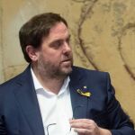 Junqueras: «El Ejecutivo no nos deja otra opción que proclamar la república»