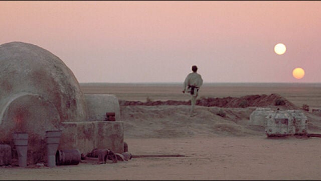 La imagen más icónica de Tatooine