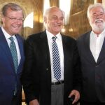 El alcalde de León, Antonio Silván, presenta el Festival, junto a Samuel Rubio y Antonio Moral