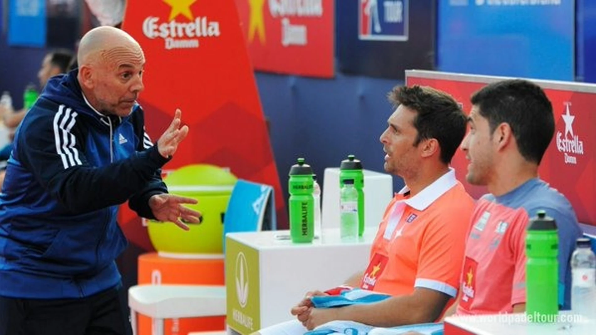 Severino Iezzi con Matías Díaz y Maxi Sánchez