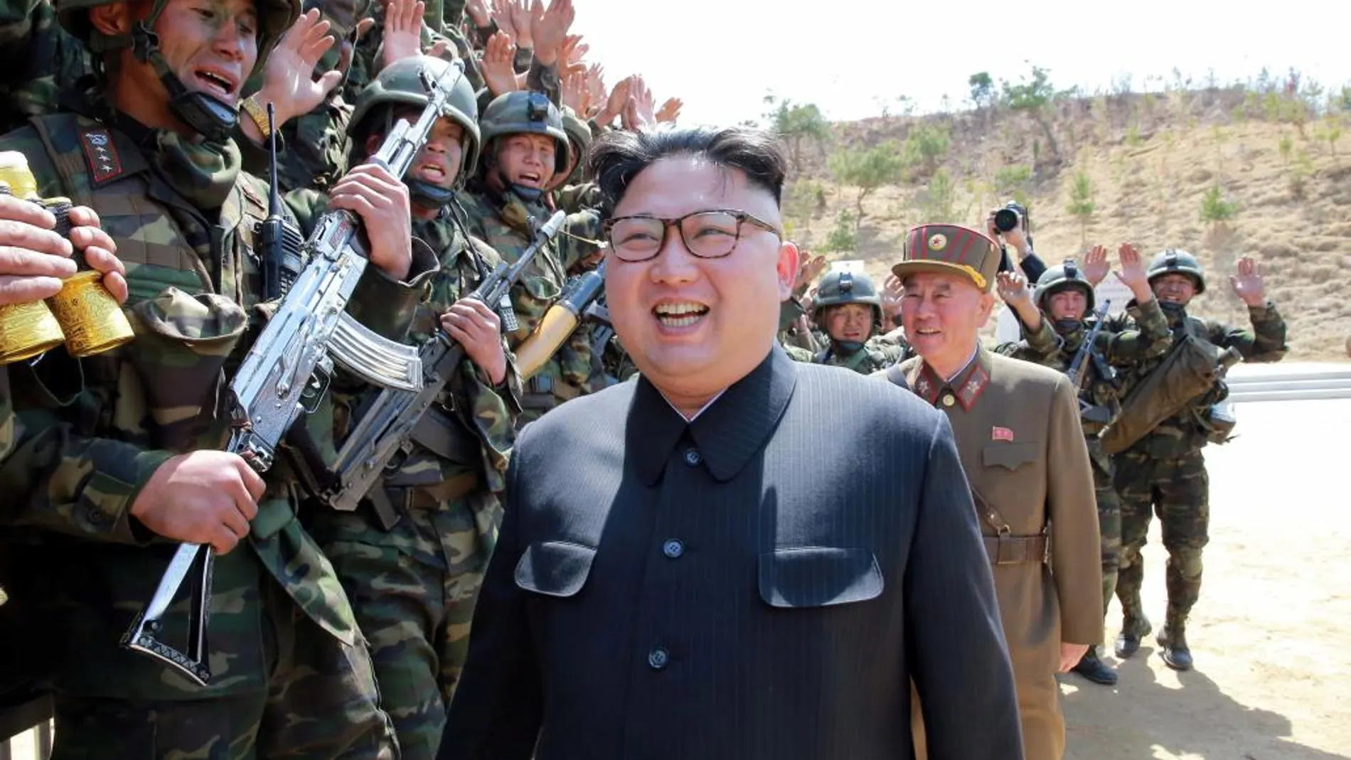 El líder de Corea del Norte Kim Jong Un