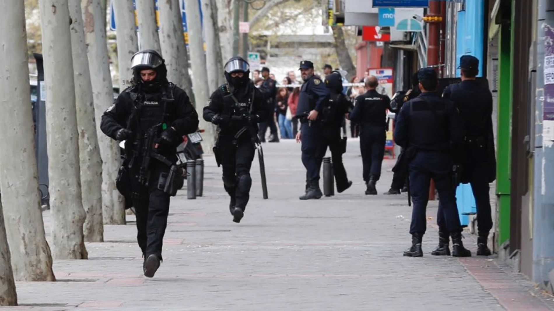 Imagen de archivo de una actuación de la policía