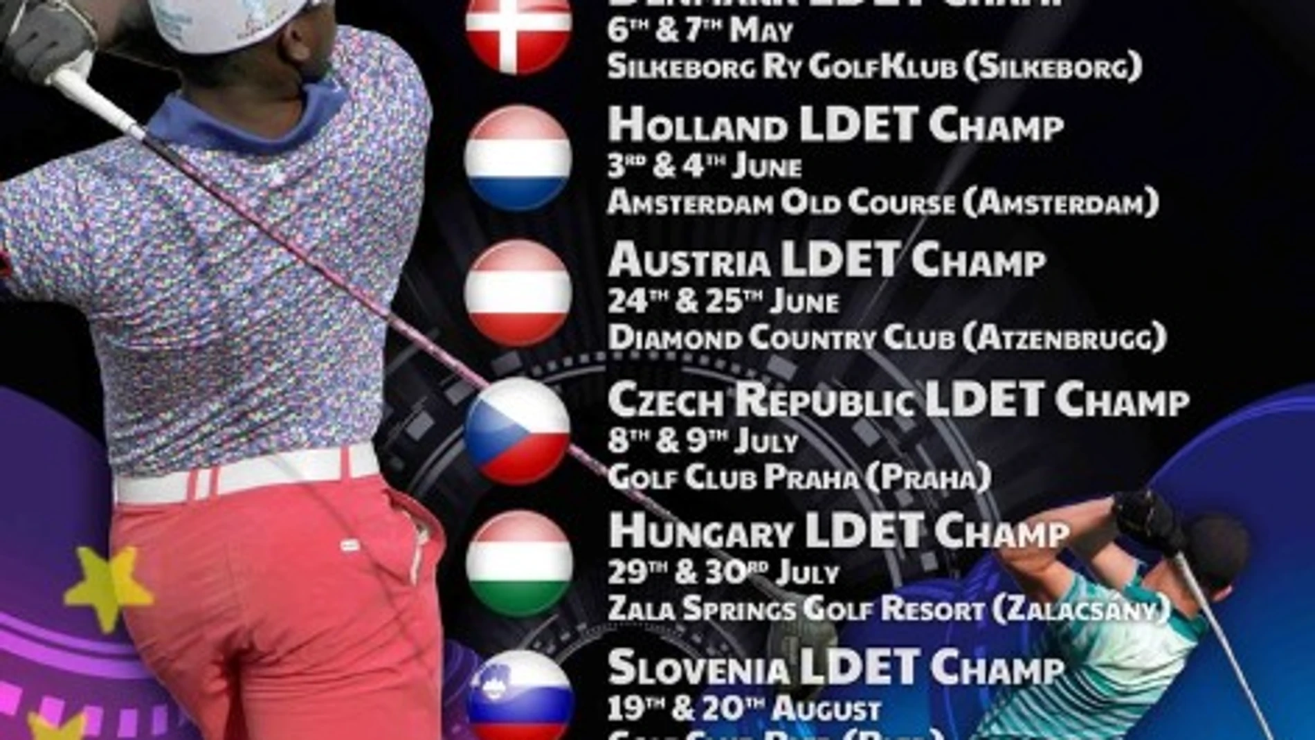 Calendario del LDET 2016