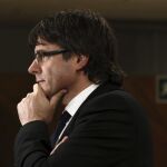 El presidente de la Generalitat catalana, Carles Puigdemont