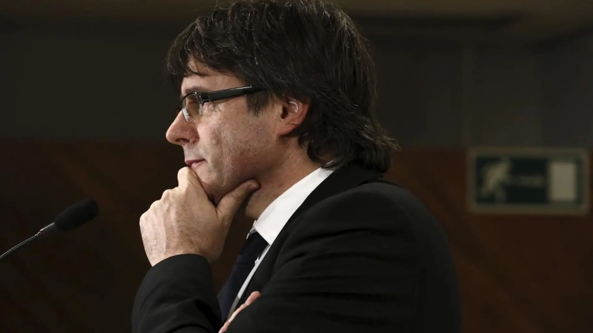 El presidente de la Generalitat catalana, Carles Puigdemont