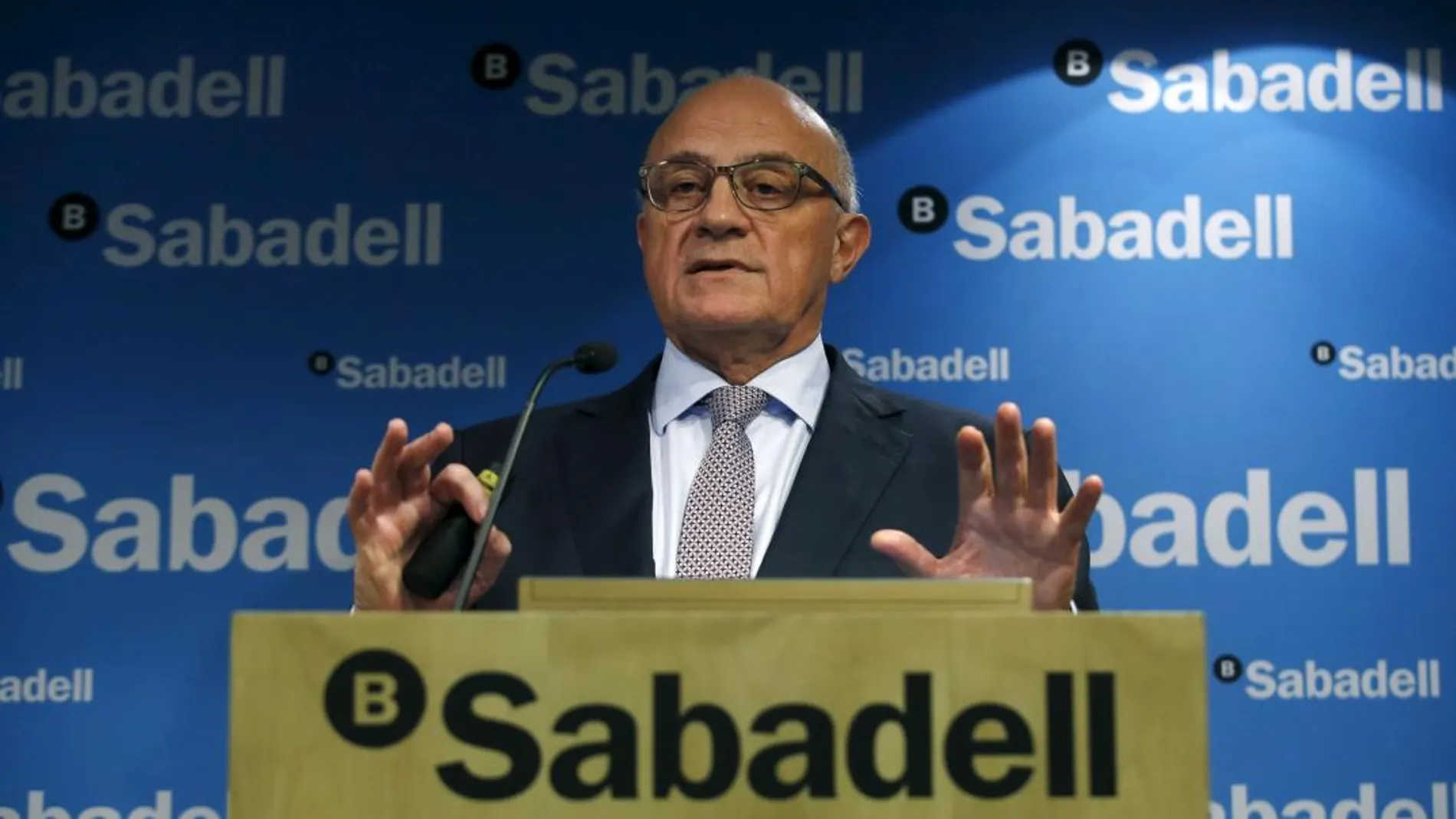 El presidente del Banco Sabadell, Josep Oliu.
