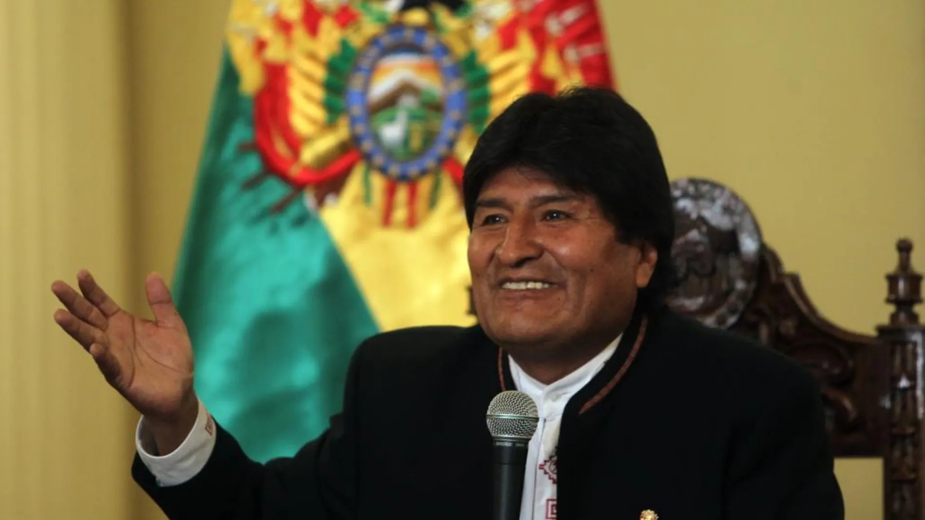 El presidente de Bolivia, Evo Morales