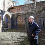 Suárez-Quiñones junto a De Cela visitan las obras del Monasterio de San Pedro de Montes