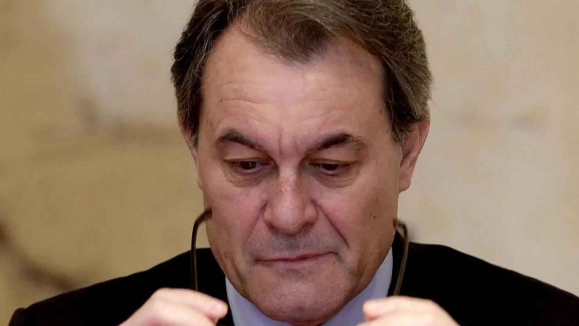 El presidente de la Generalitat, Artur Mas