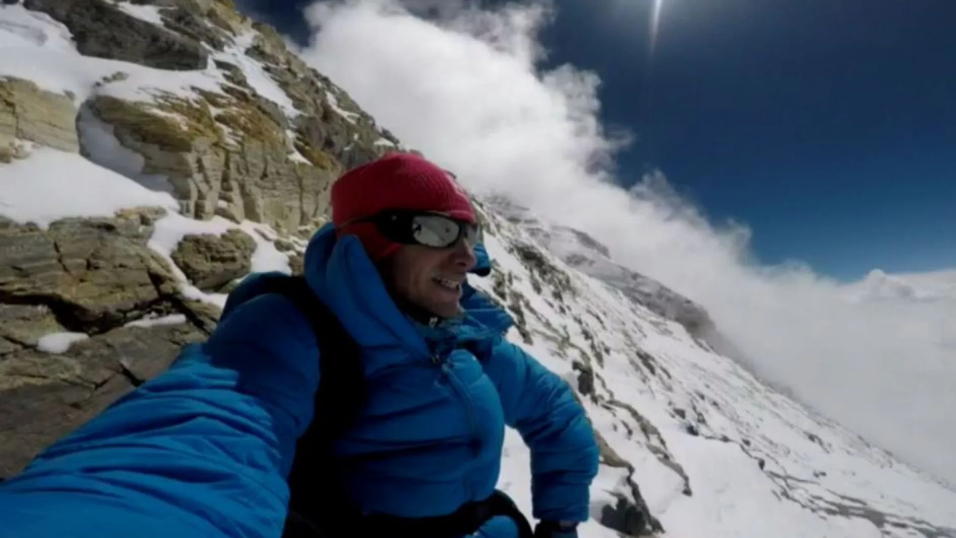 Kilian Jornet en su ascenso al Everest