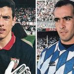 Unzué y Monchi coincidieron como porteros del Sevilla entre 1990 y 1997. El ahora azulgrana fue titular las cinco primeras
