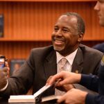 El candidato presidencial, Ben Carson