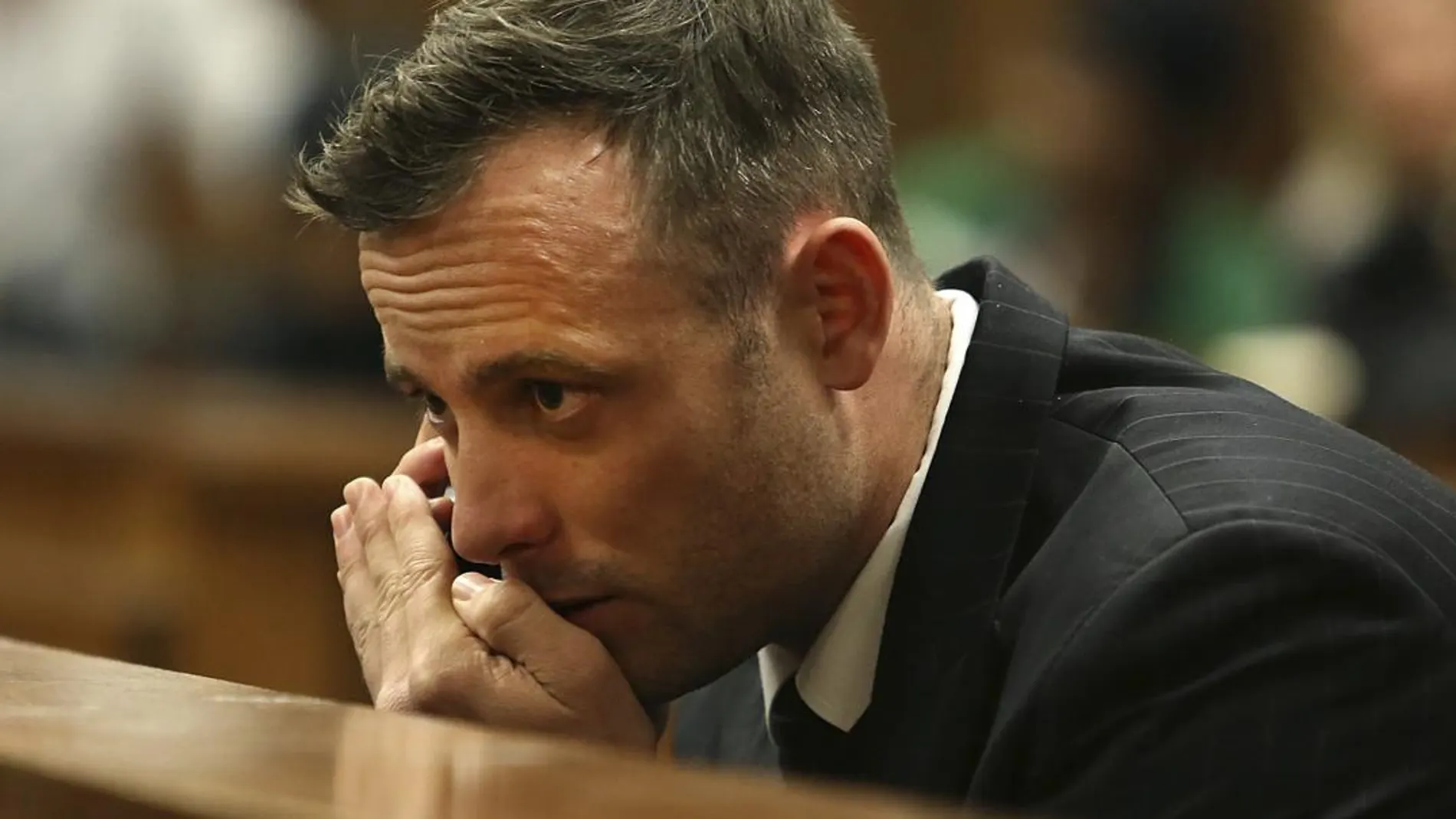Oscar Pistorius durante el juicio
