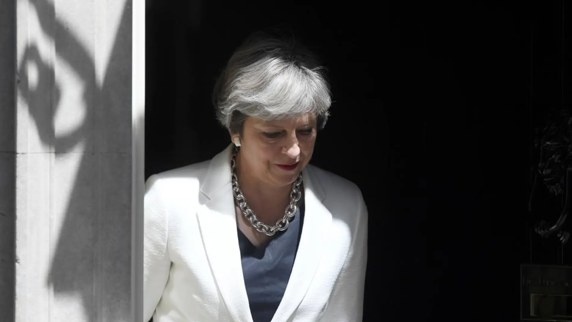 La primera ministra británica, Theresa May, el pasado 18 de julio