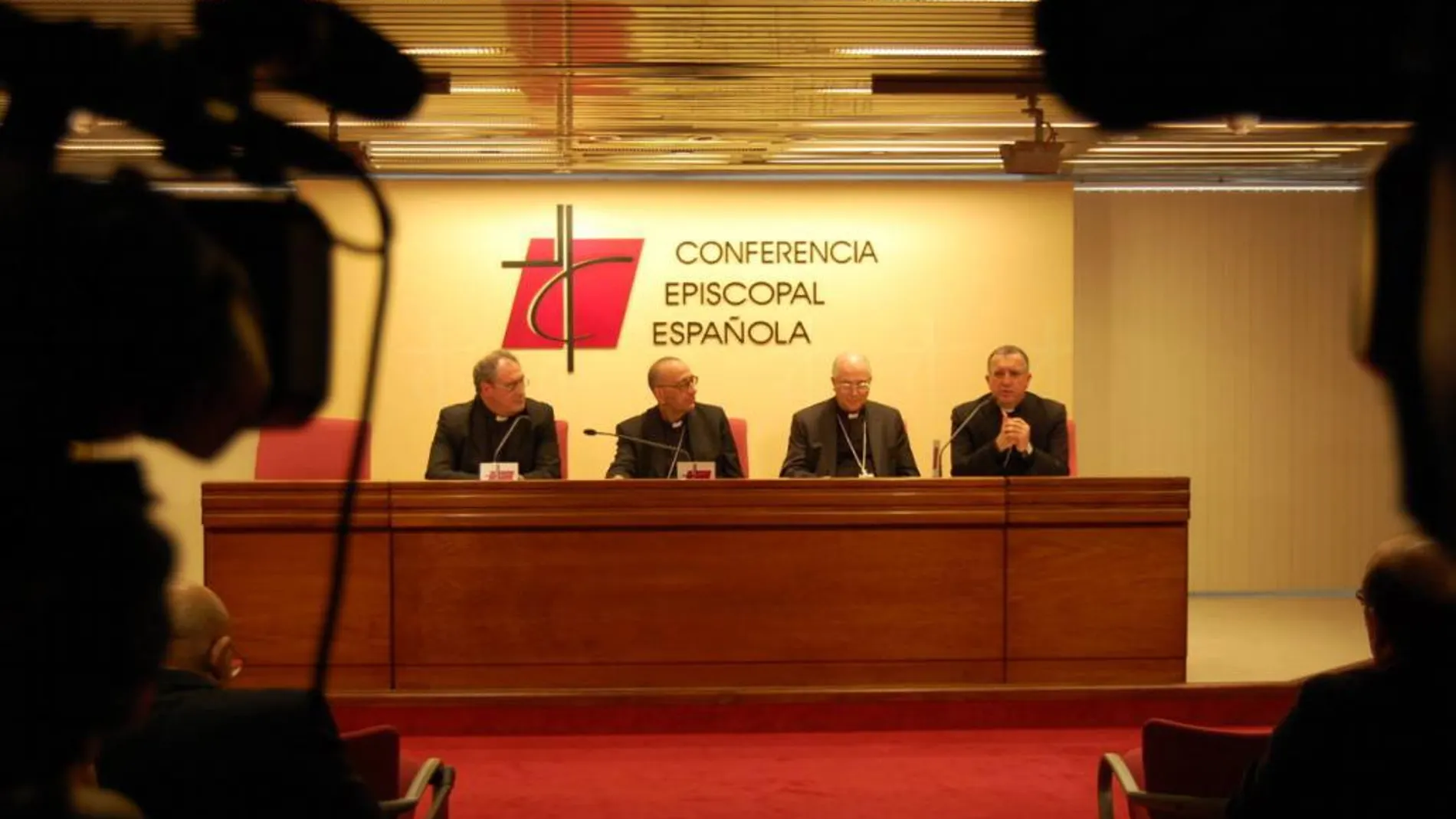 Imagen de la presentación del Plan pastoral en la sede de la Conferencia Episcopal Española