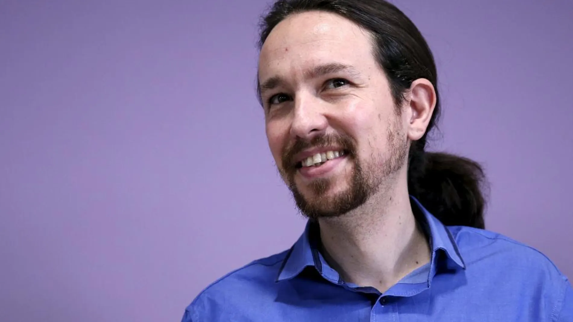 El líder de Podemos, Pablo Iglesias