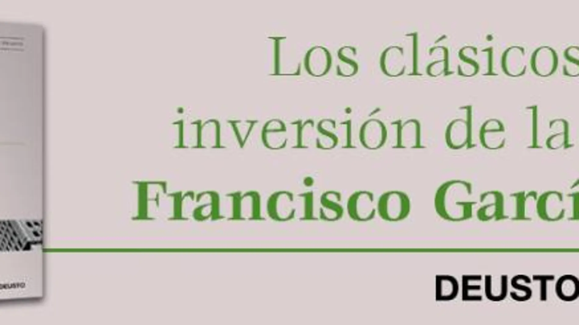 Cobas y Deusto unen fuerzas para traer a las librerías españolas a los grandes clásicos de la inversión