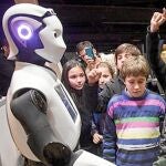 El robot Reem fue una de las estrellas de la «Barcelona Robotics Challange» celebrada ayer