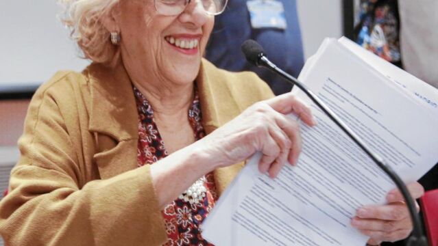 La alcaldesa fue preguntada ayer hasta en cinco ocasiones sobre su candidatura en 2019. Ella eludió dar pistas en torno a la decisión que tomará.