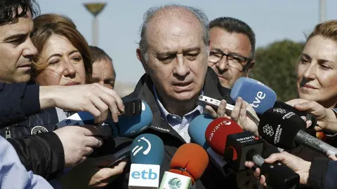 El ministro del Interior, Jorge Fernández Díaz