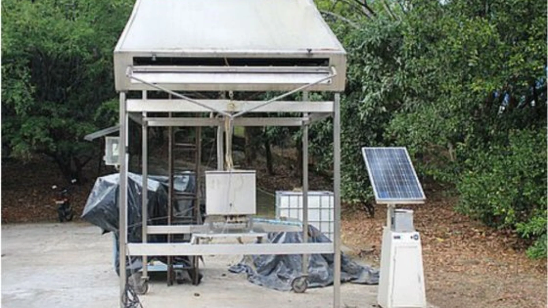 Prototipo de «Máquina de hielo»