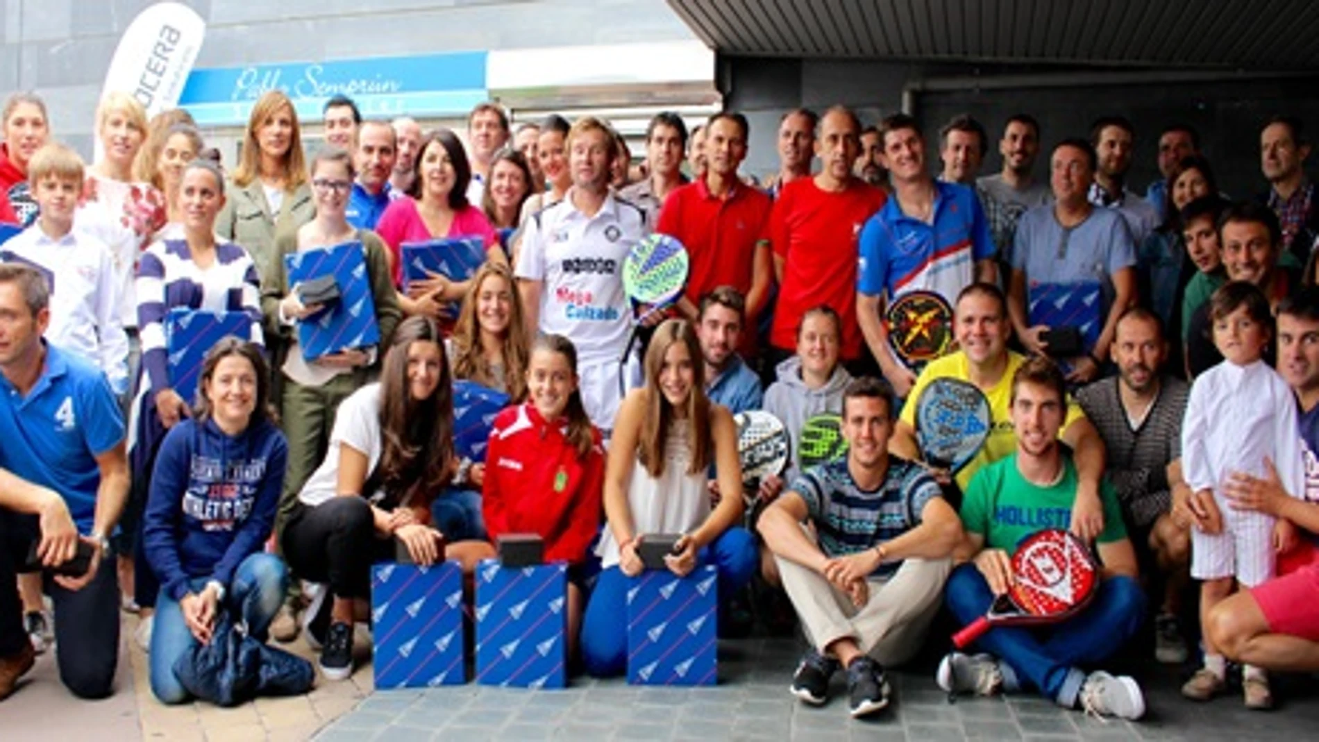 Varios de los participantes en el torneo