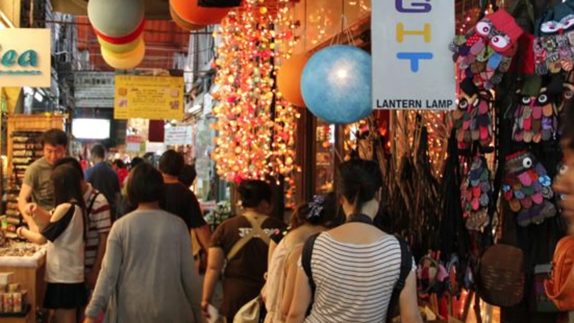 Mercado de Chatuchak, en Bangkok