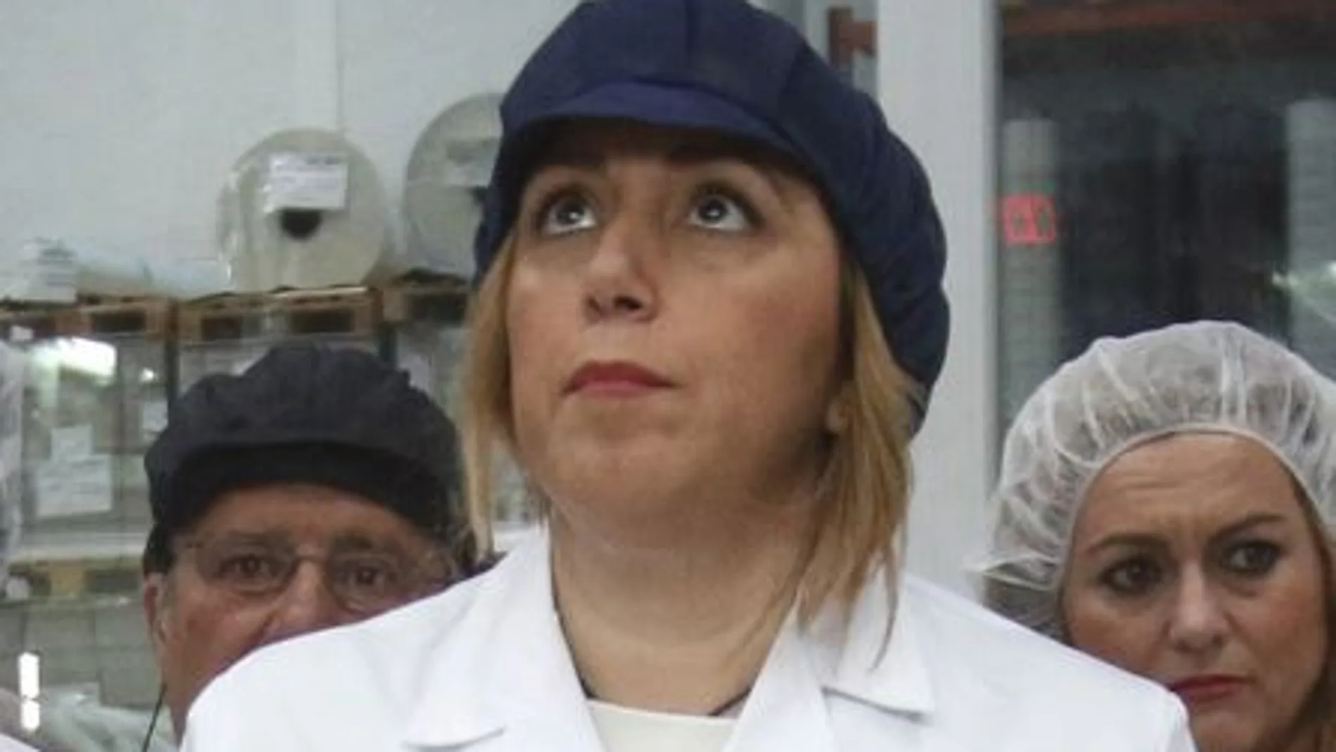 Díaz visitó ayer la empresa Plastienvase en Villarrubia (Córdoba)