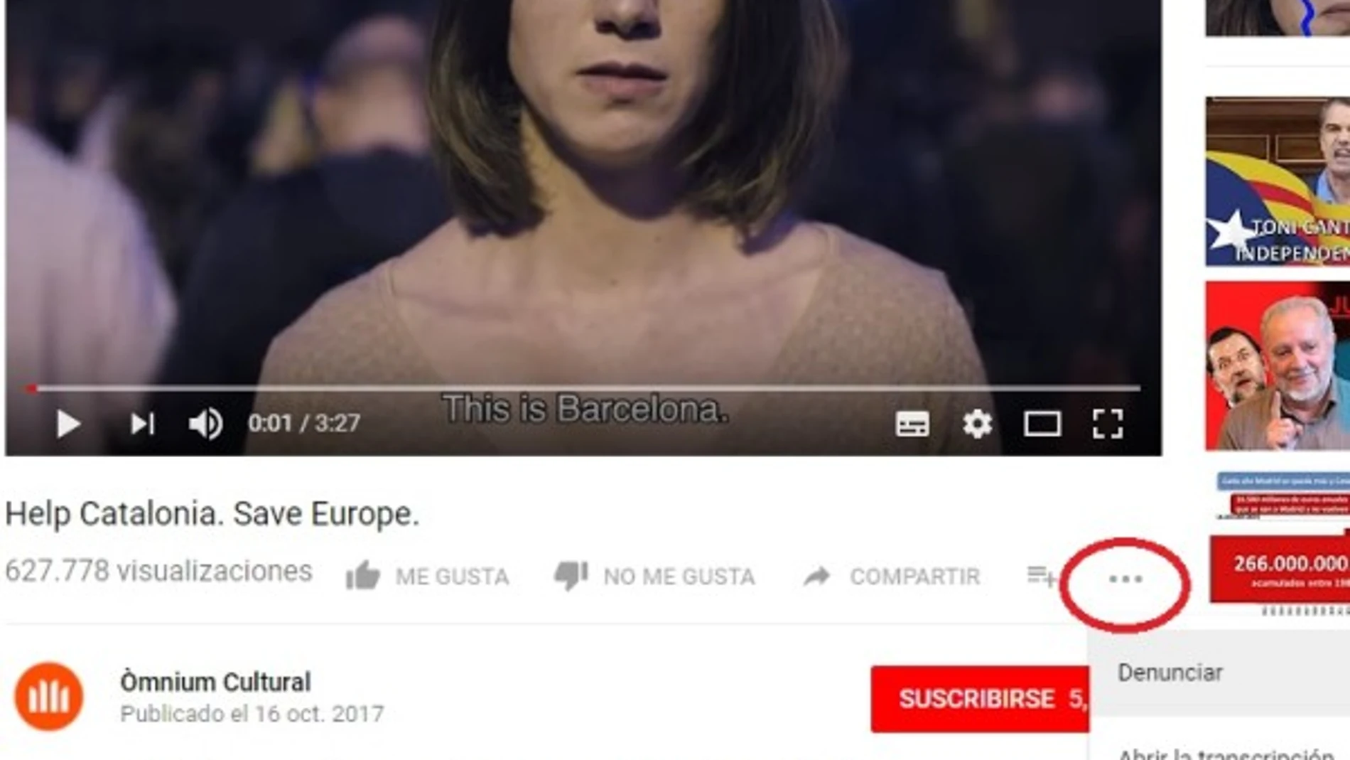 La productora del ‘vídeo del odio’, subvencionada por España